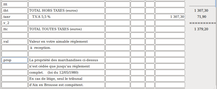 totaux