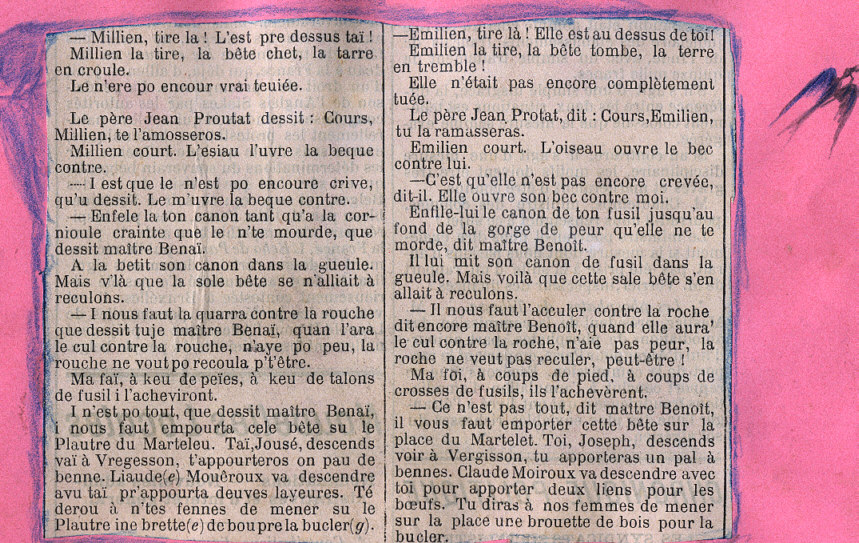 Le pteu de la roche de Vergisson